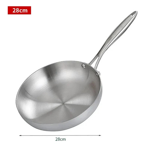 304 stainless steel frying pan - 304,