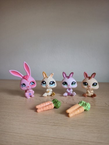 Littlest pet shops rabbits - littlest, 4