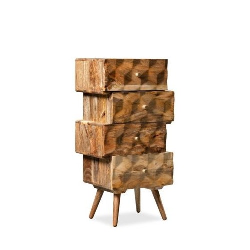 Solid mango wood geo - geo, light