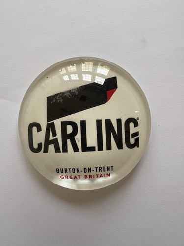 Carling beer font badge - carling,