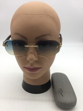 Cartier Rimless Gold/Gray