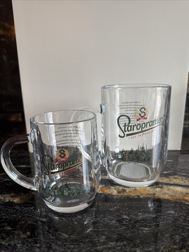 Staropramen beer pint half - beer,