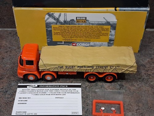 Corgi 13905 rugby cement - corgi, foden