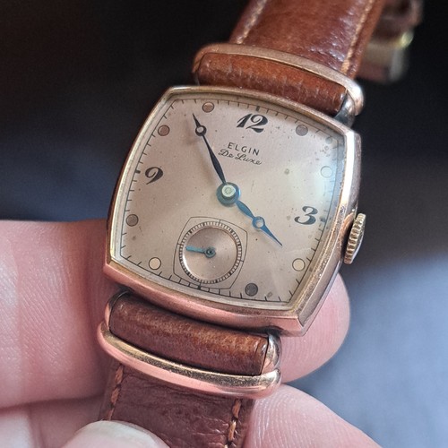 40s elgin deluxe deco - 40s, copper