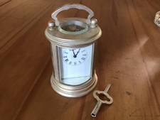 Cylindrical Carriage Clock with Key (Working).