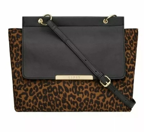 Lipsy leopard print handbag - leopard, by