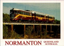 Gulflander Train Postcard