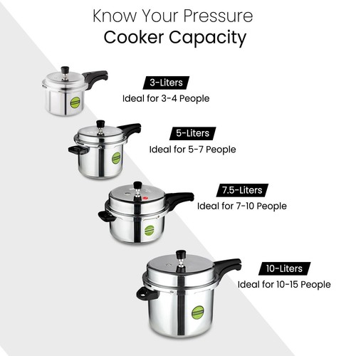 Pressure cooker lightweight - cooker,