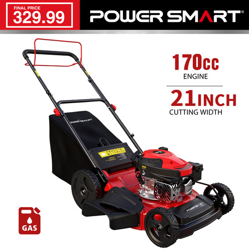 Powersmart gas lawn mower - 21",