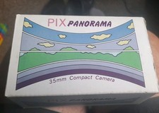 Wide Pix 35mm Panoramic Format Camera with Original Box Instructions case