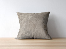 Large Grey Kilim Cushion