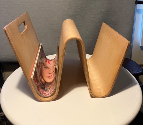 Mid century iconic molded - mid-century, "w"