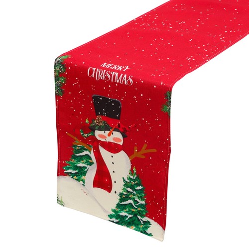 Cotton linen xmas table - linen,