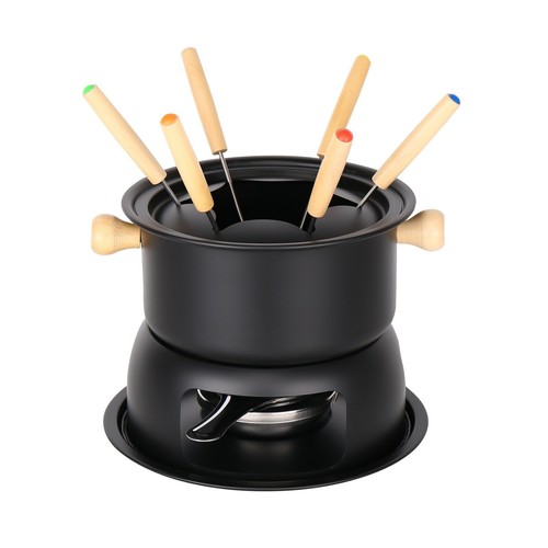 Chocolate cheese fondue - &,