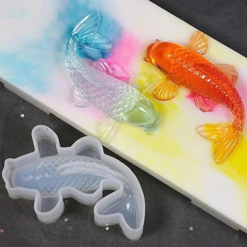 Koi fish silicone - fish,