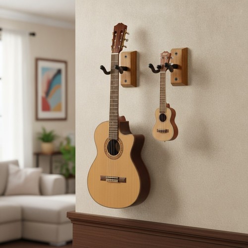 Pack guitar wall - 2, wood