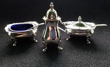 Sterling Silver Condiment Set