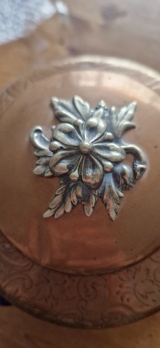 Vintage silver plated teapot - silver,