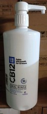 CB12 Safe Breath Mint Menthol 1L Oral Rinse Mint Flavour Alcohol Free - Read 