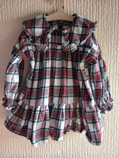 Very Tartan Girls Dress Size 12-18 Months Vgc