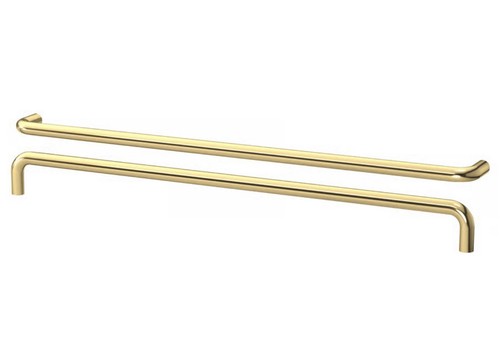 Ikea cupboard door - handle, gold