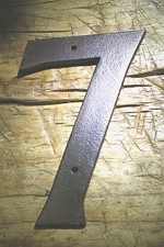 Rustic BROWN Cast Iron Metal