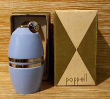 Vintage Blue Poppell Cigarette Lighter Advertising Harp Lager To Base (B.38)