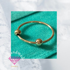 9ct solid gold Anxiety Ring