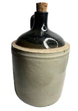 Stoneware Jug Whiskey Crock