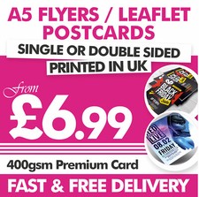 A5 Postcard Flyer/Leaflet
