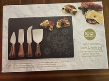 Taylor’s Eye Witness Slate Cheese Board and Knife Set 10 Years Guarantee New