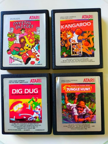 Atari 2600 games crystal - games.,