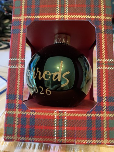 Harrods 2026 christmas bauble - harrods,