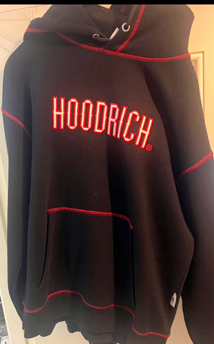 Hoodrich black red 2pc - black/red,