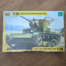 Zvezda 3538 Russian T-26 Tank