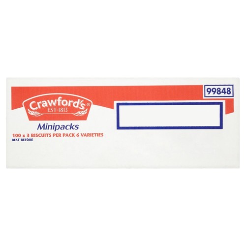 Crawford minipacks biscuits - crawford's,