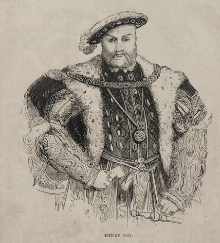 Henry viii portrait 1860 - portrait, c.