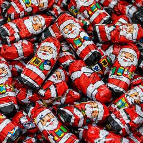 Santa solid milk - solid, chocolate