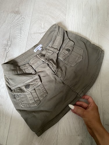 Khaki subdued micro mini - khaki,