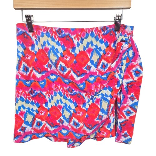 Zara ikat print ruffle - ikat,