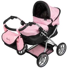 Silver Cross Dolls Ranger Pram Girls Play Toy Buggy Pushchair For Kids Outdoor