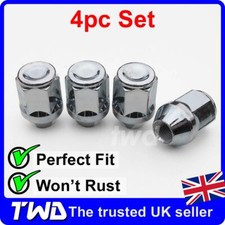 4x ALLOY WHEEL NUTS FOR KIA SPORTAGE SORENTO (M12x1.5) 21MM HEX LUG STUD BOLT