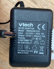 9v Vtech MobiGo Touch InnoTab Learning System V-Smile Baby Infant Power Supply