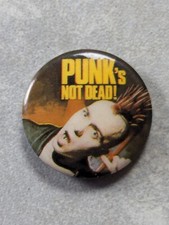 Vintage 80s Punk Pin Badge Purchased Around 1986