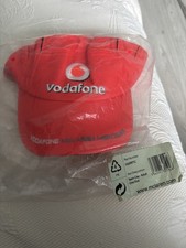 Vodafone McLaren Adult Cap Hat Orange Collectable. New with Tags