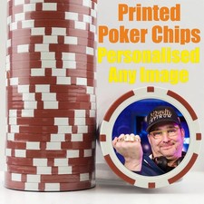 Personalised Image Poker Chip
