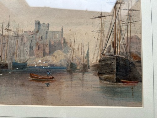 Coastal scene by charles - , e