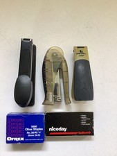 3x office staplers, Rapesco