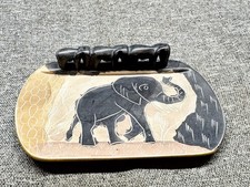 VINTAGE AFRICAN CARVED