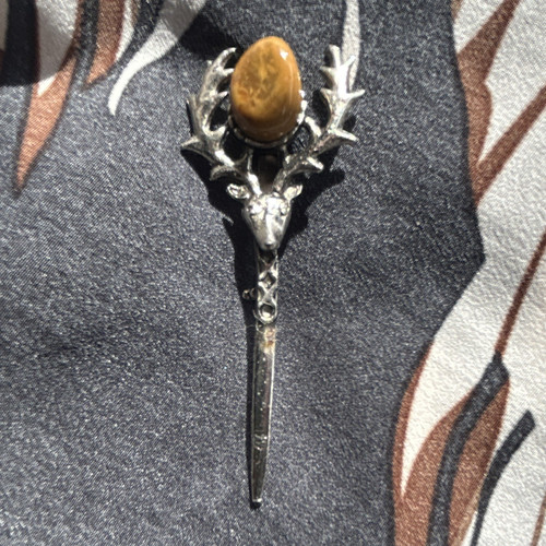 Stag deer head antlers - stag, stick